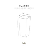 Macetero Cuarzo