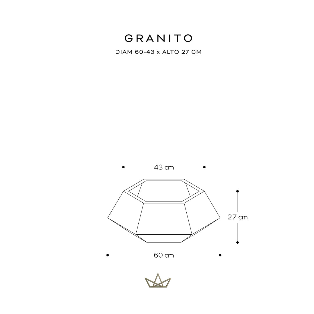 Macetero Granito
